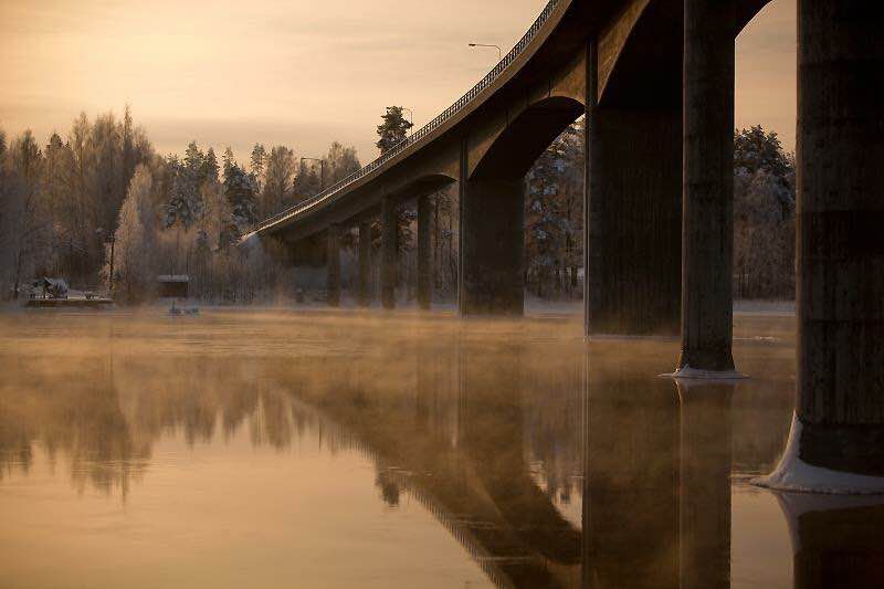Kati Ruotsalainen, Lahti: "Pakkasta kuvanottohetkellä -30."