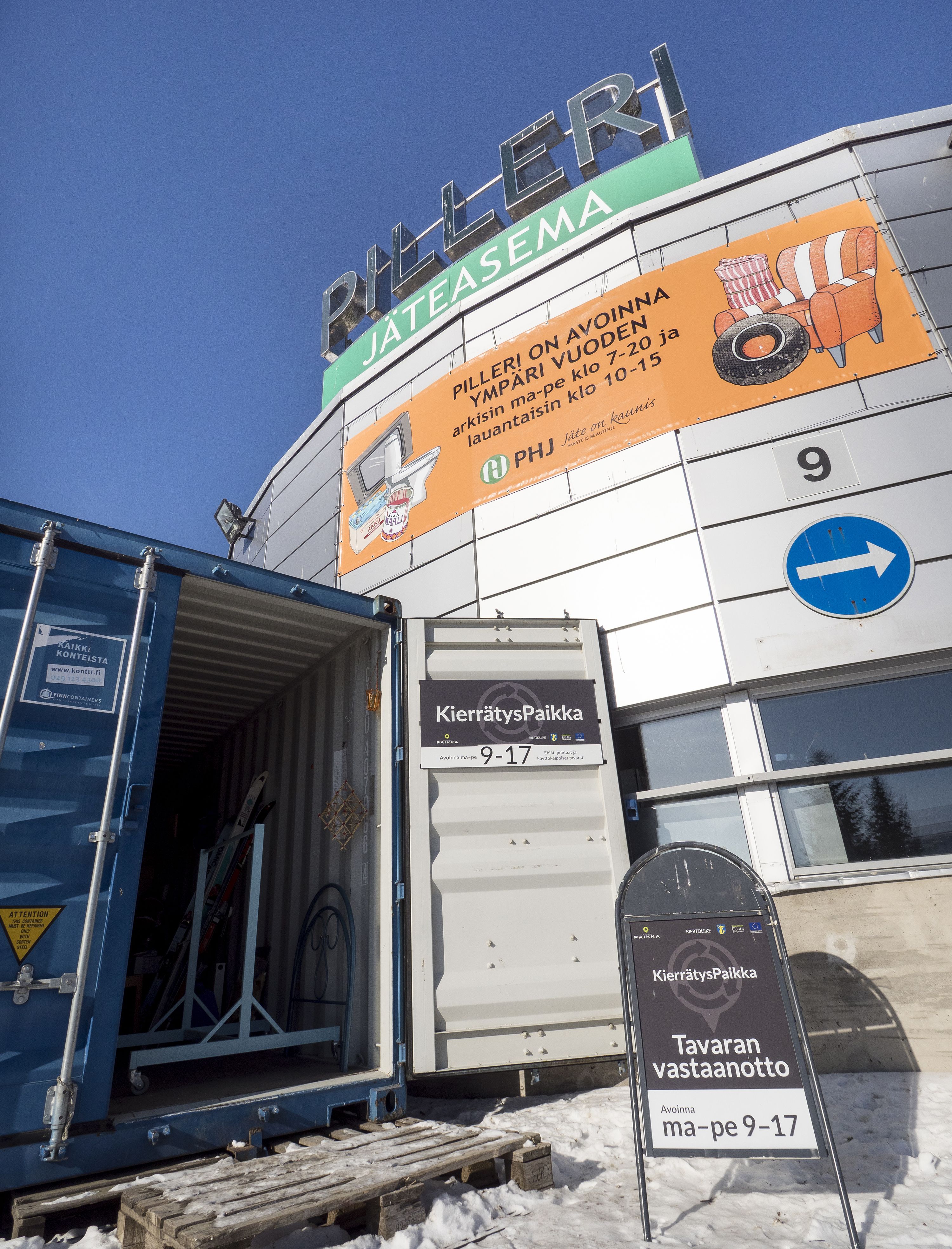 Osa Pillerin asiakkaista maksaa kuormastaan mieluummin kalliimman hinnan kuin lajittelee itse.