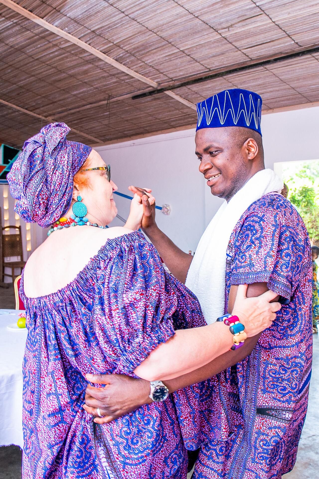 Jaana-Mirjam ja Serge löysivät toisensa tanssilattialla. 