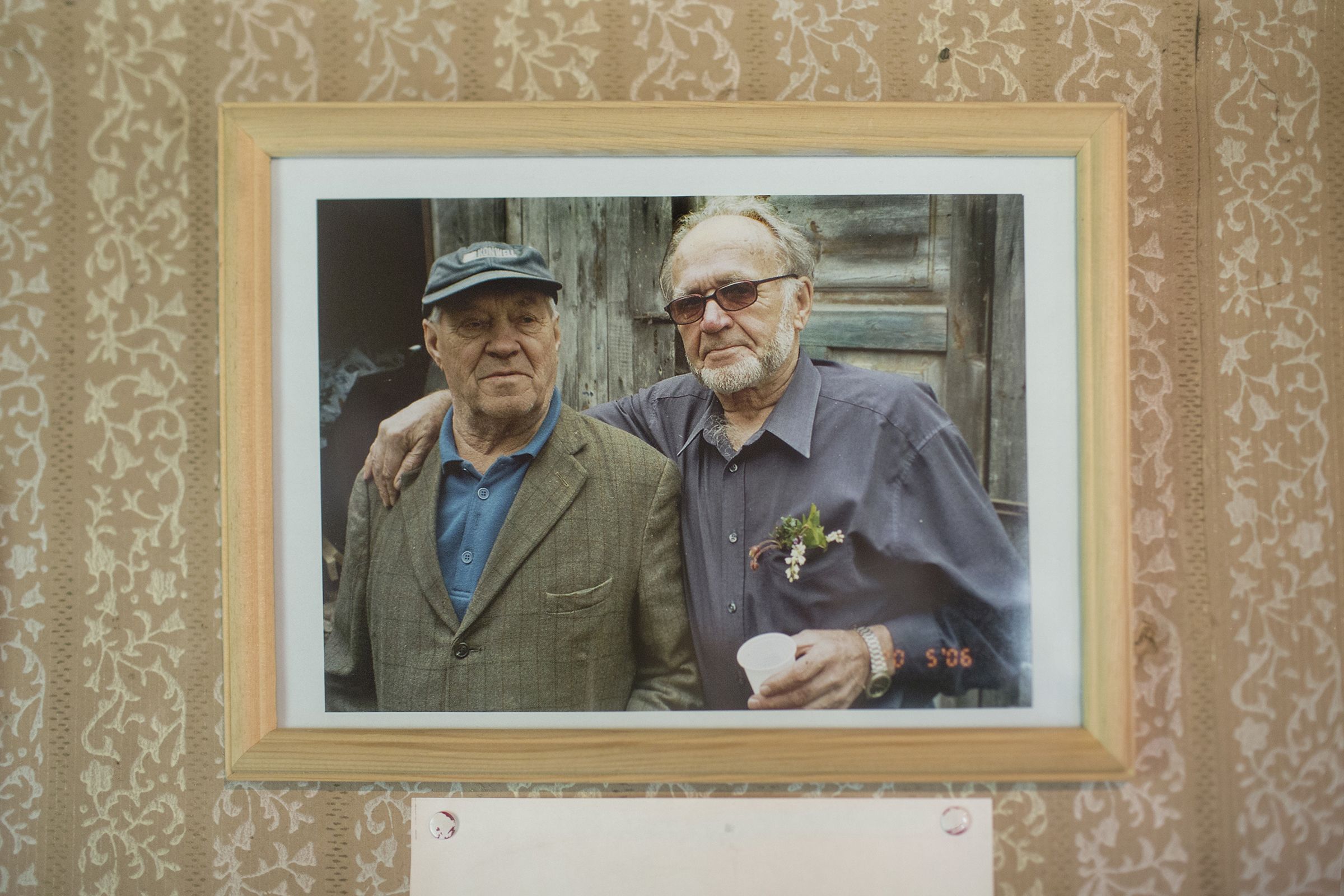 Parhaat ystävät, Valentin Mitrushin ja Arvo Henttonen.